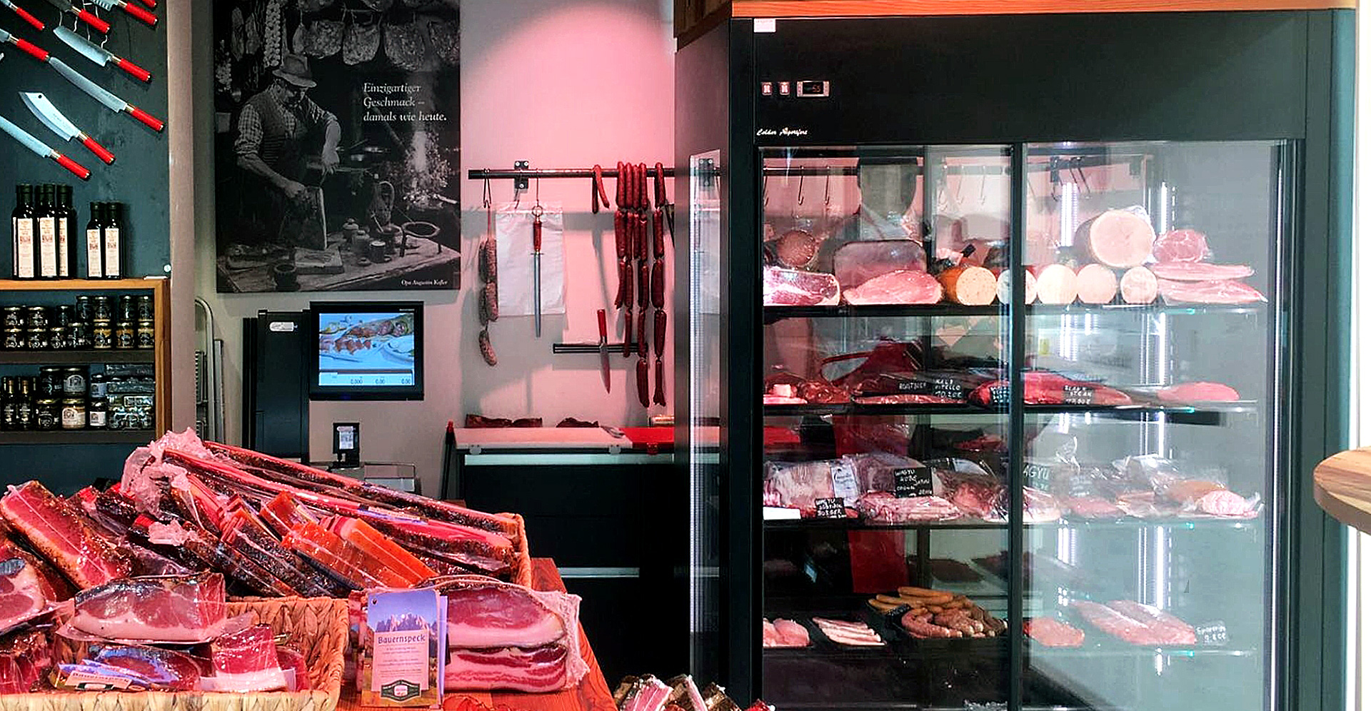 Armoires de boucheries et charcuteries