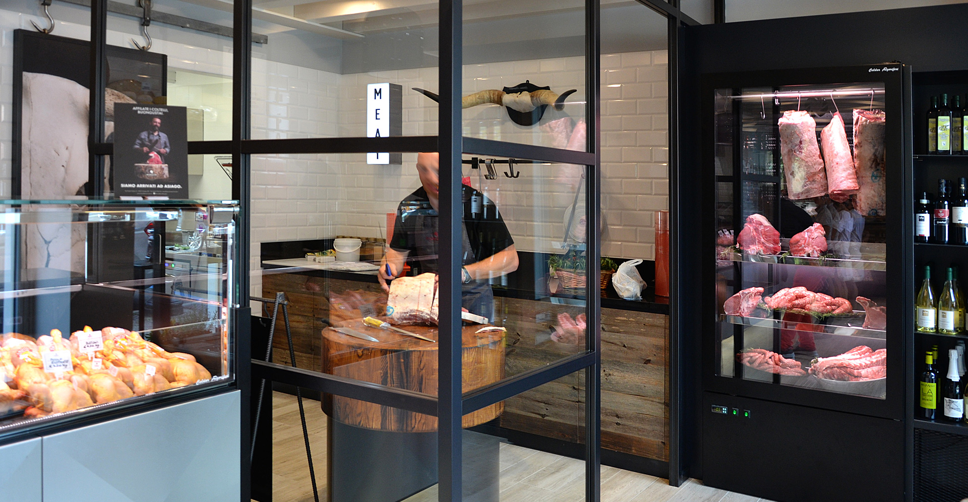 Armoires de boucheries et charcuteries