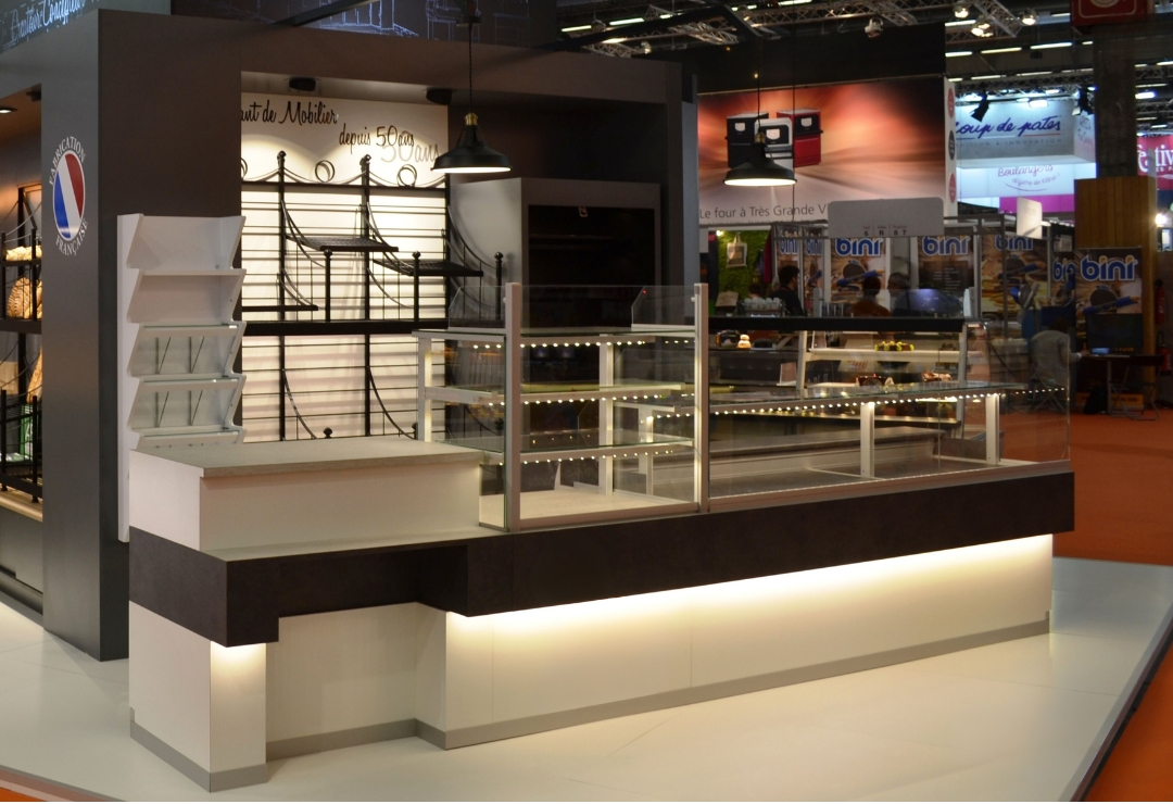 Vitrine boulangerie et patisserie