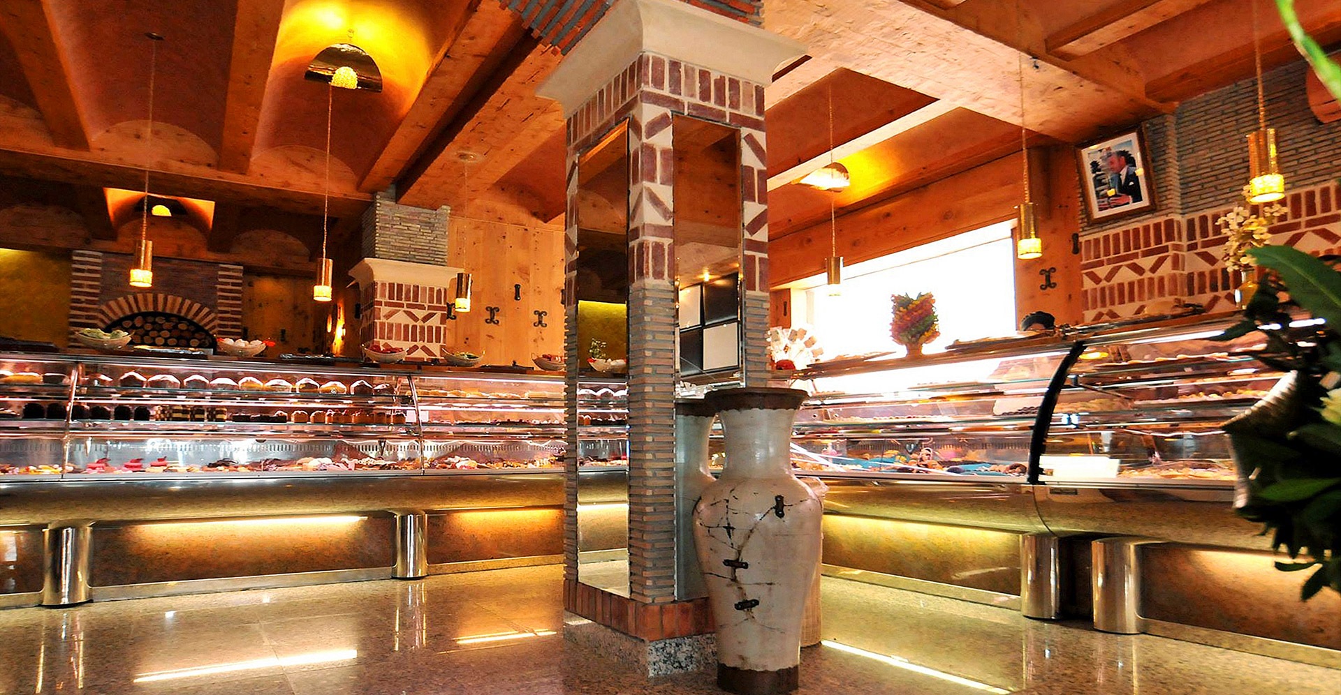 Vitrine boulangerie et patisserie