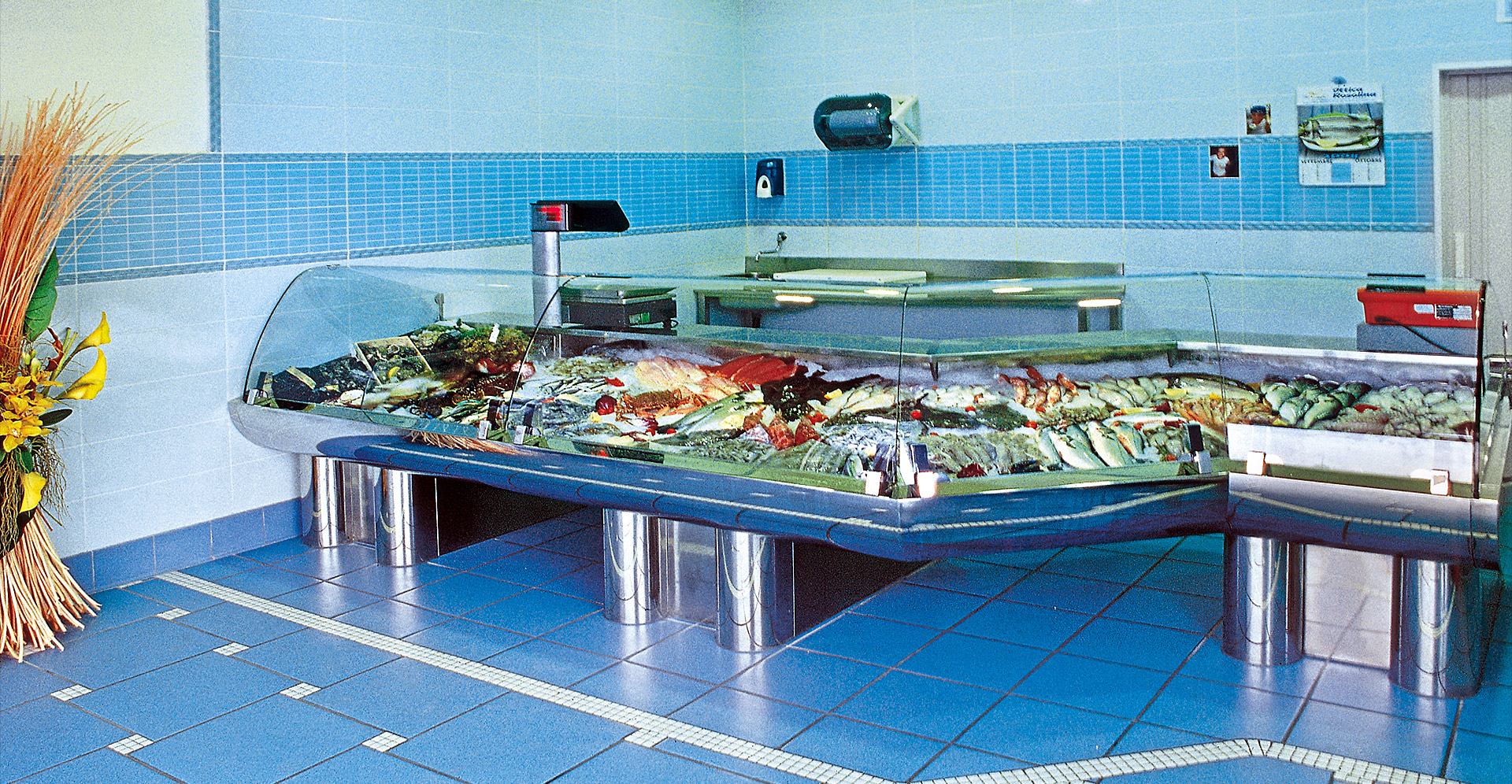 Vitrine poissonnerie