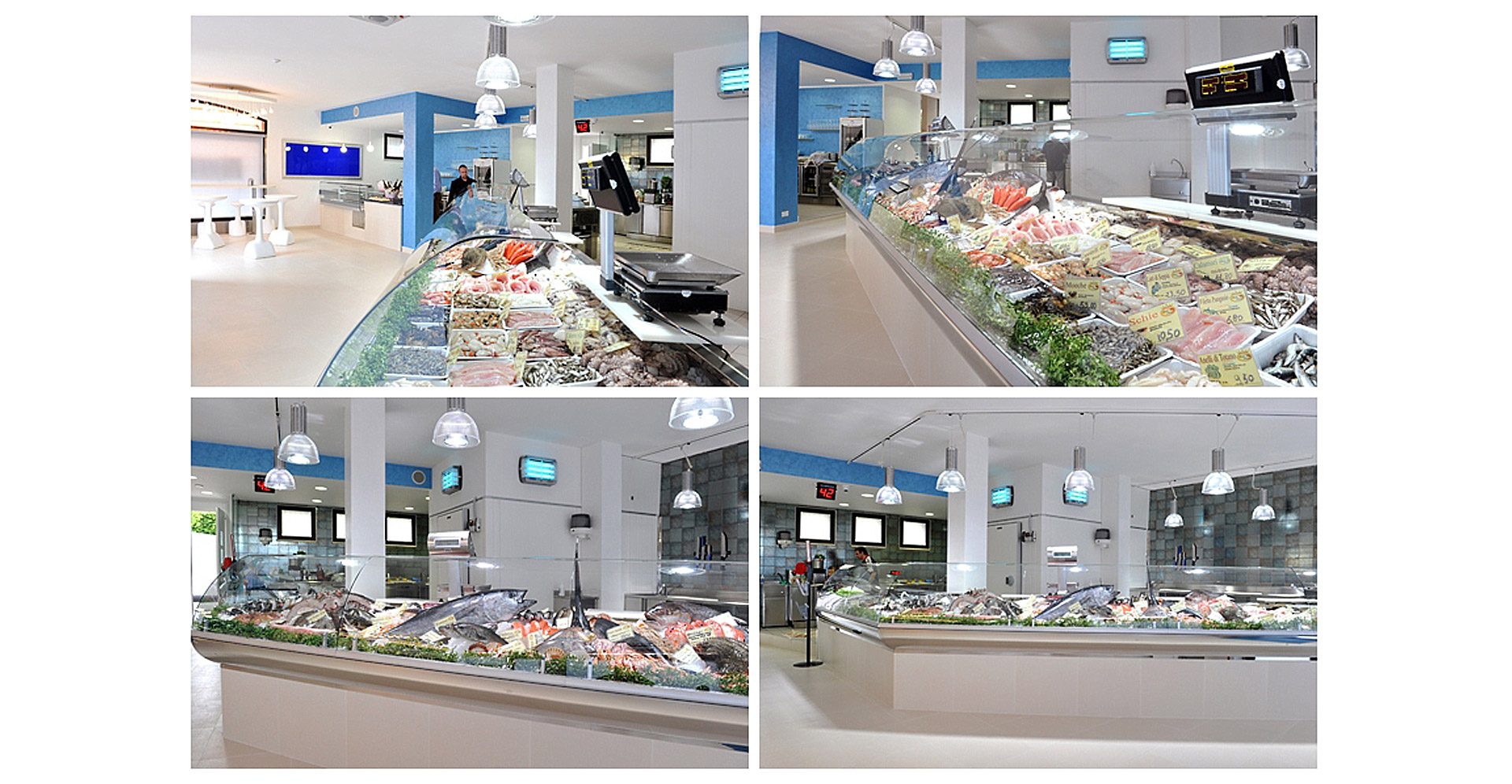 Vitrine poissonnerie