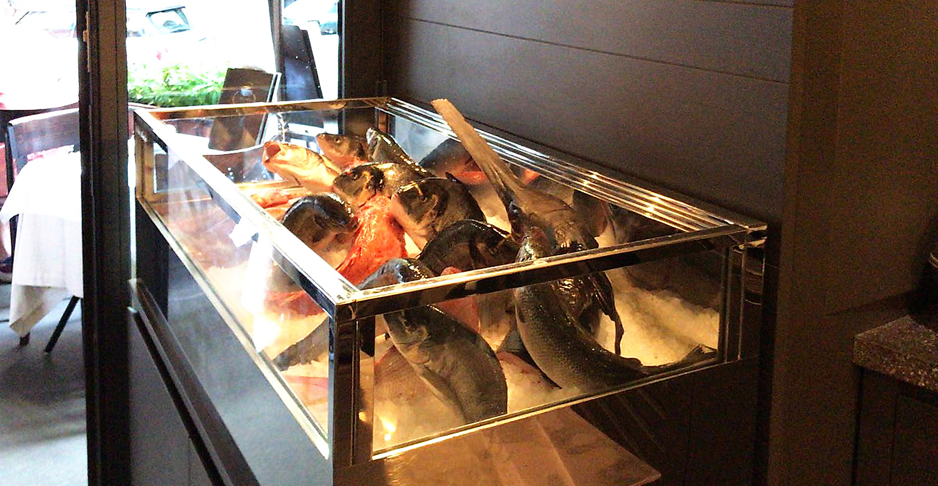 Vitrine poissonnerie