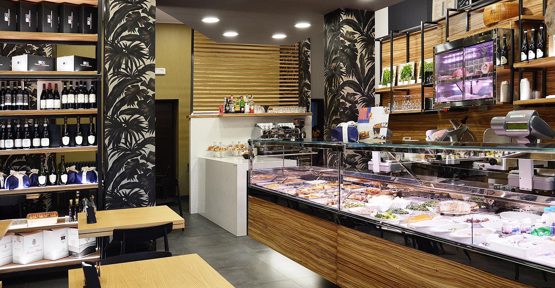 Vitrine boulangerie et patisserie