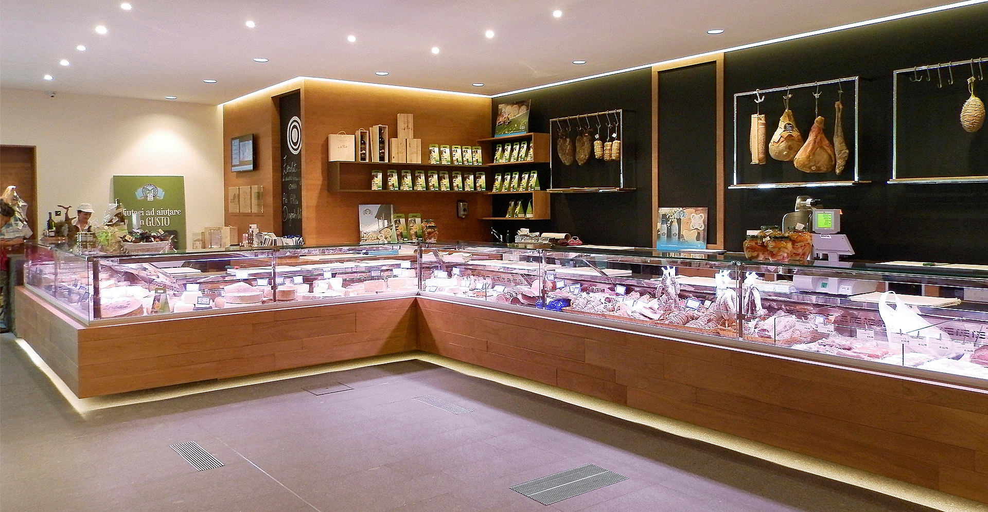 Vitrine boulangerie et patisserie