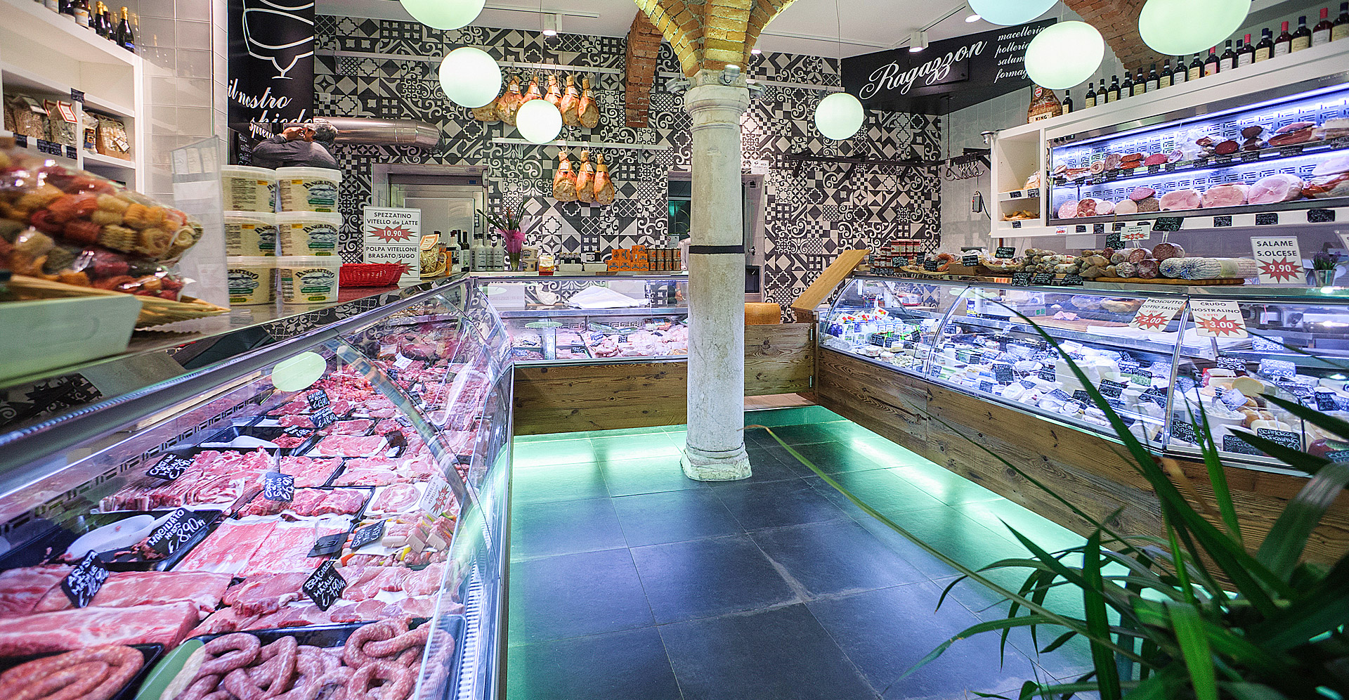 Vitrine boulangerie et patisserie