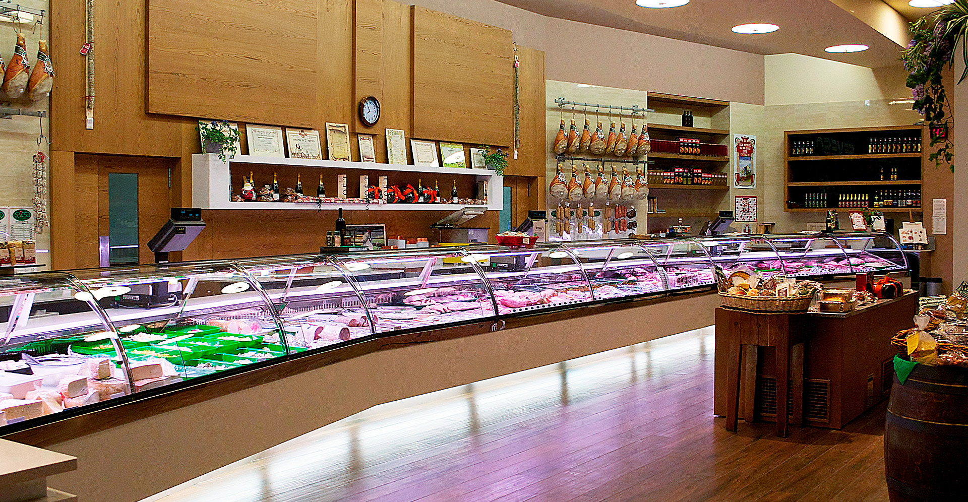 Vitrine boulangerie et patisserie