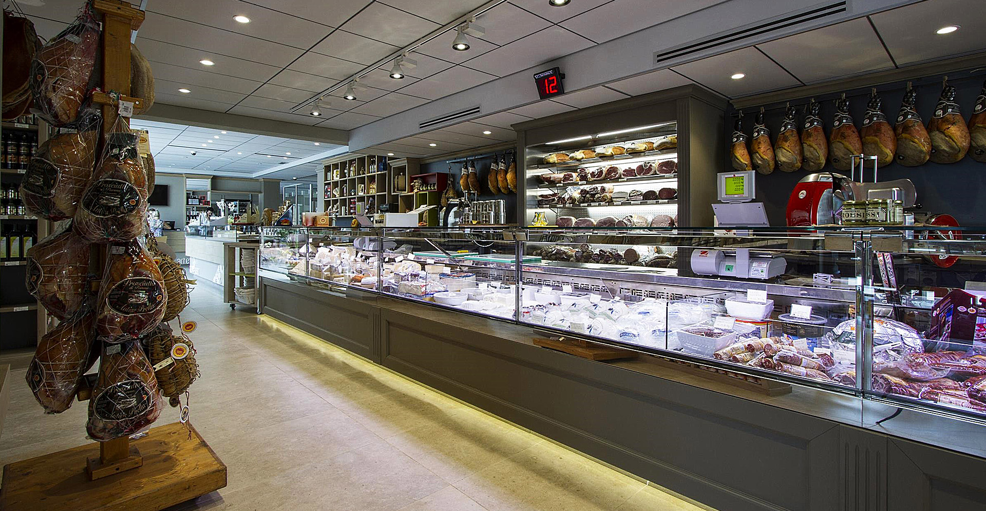 Vitrine boulangerie et patisserie