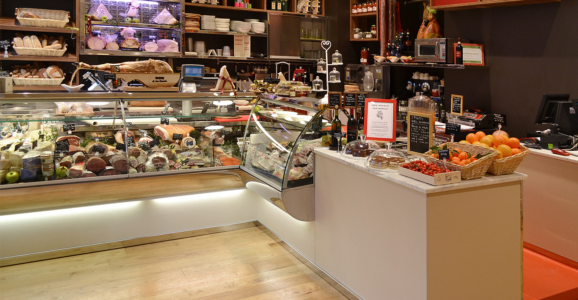 Vitrine boulangerie et patisserie