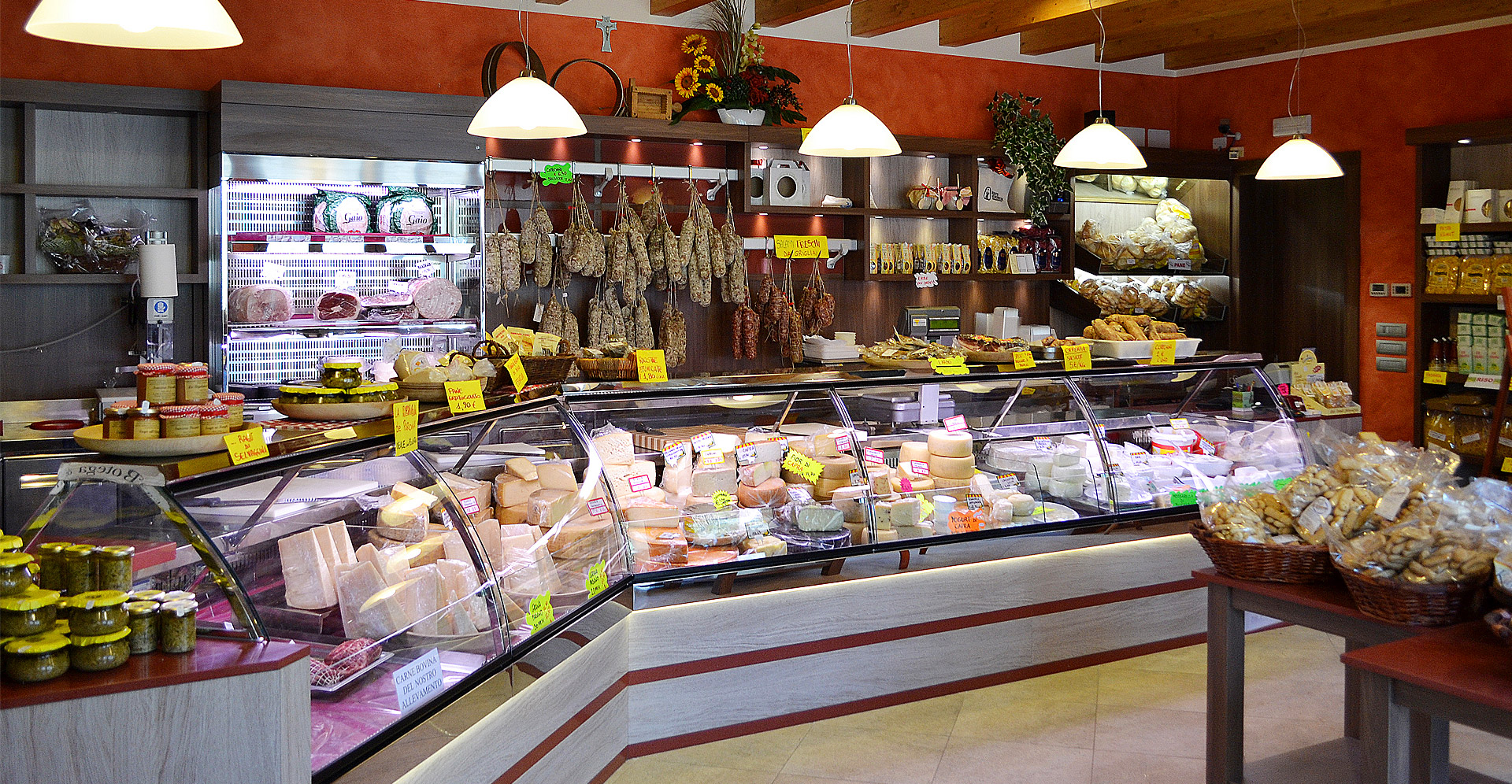 Vitrine boulangerie et patisserie