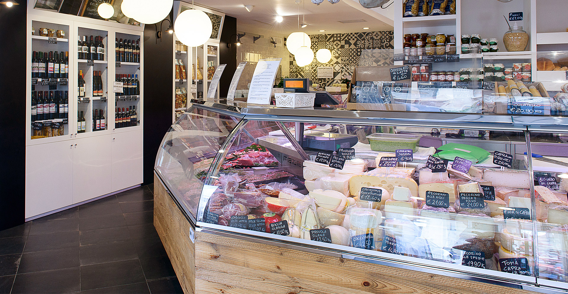 Vitrine boulangerie et patisserie