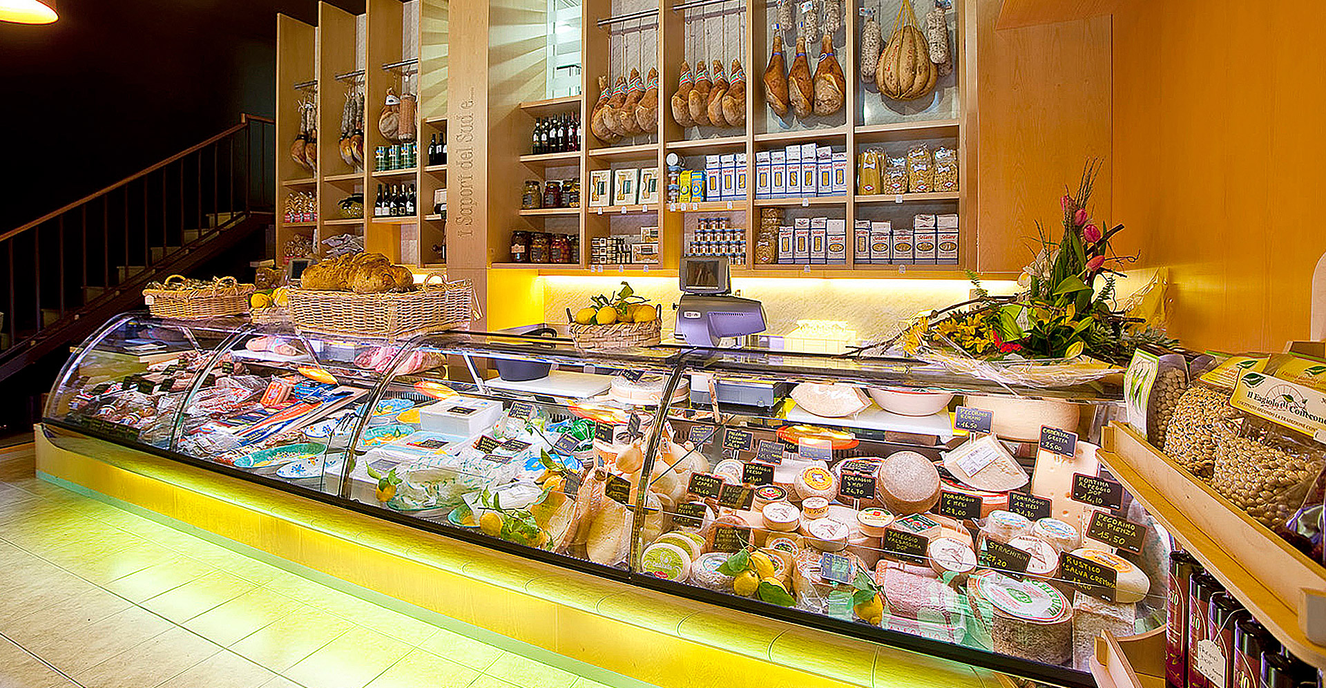 Vitrine boulangerie et patisserie