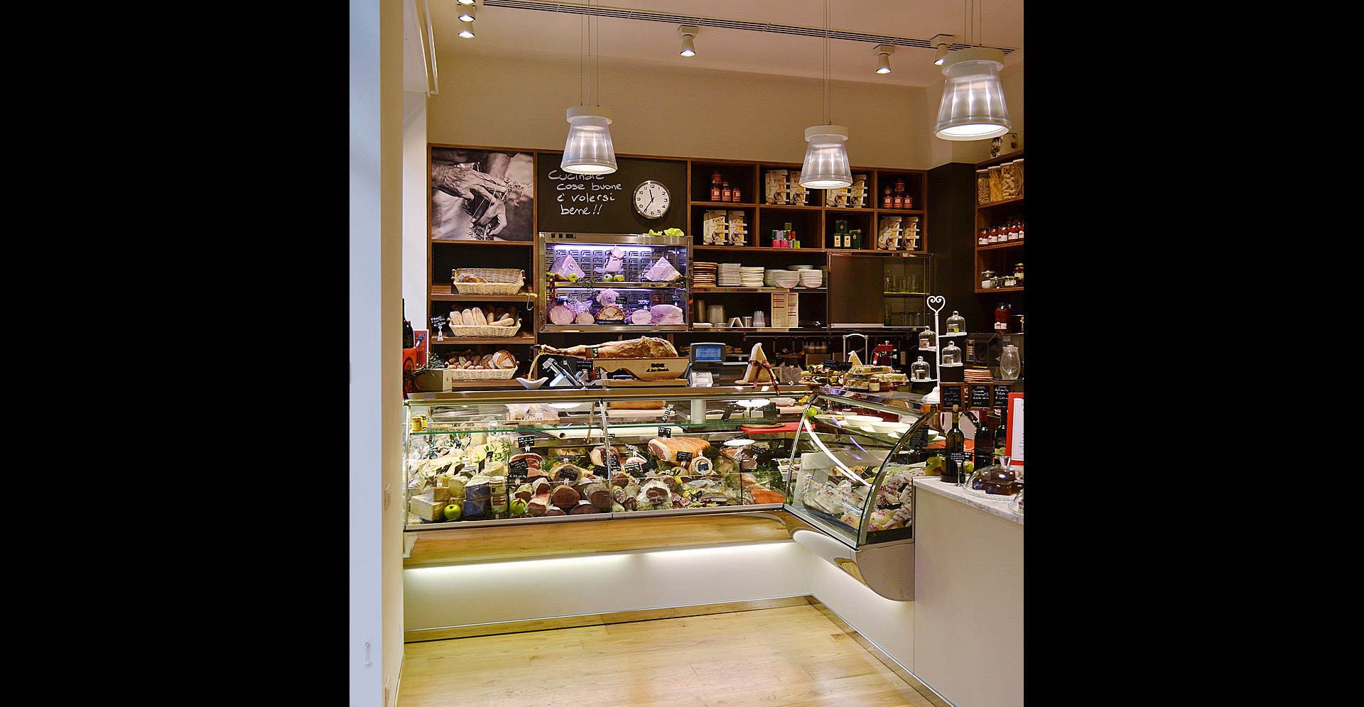 Vitrine boulangerie et patisserie
