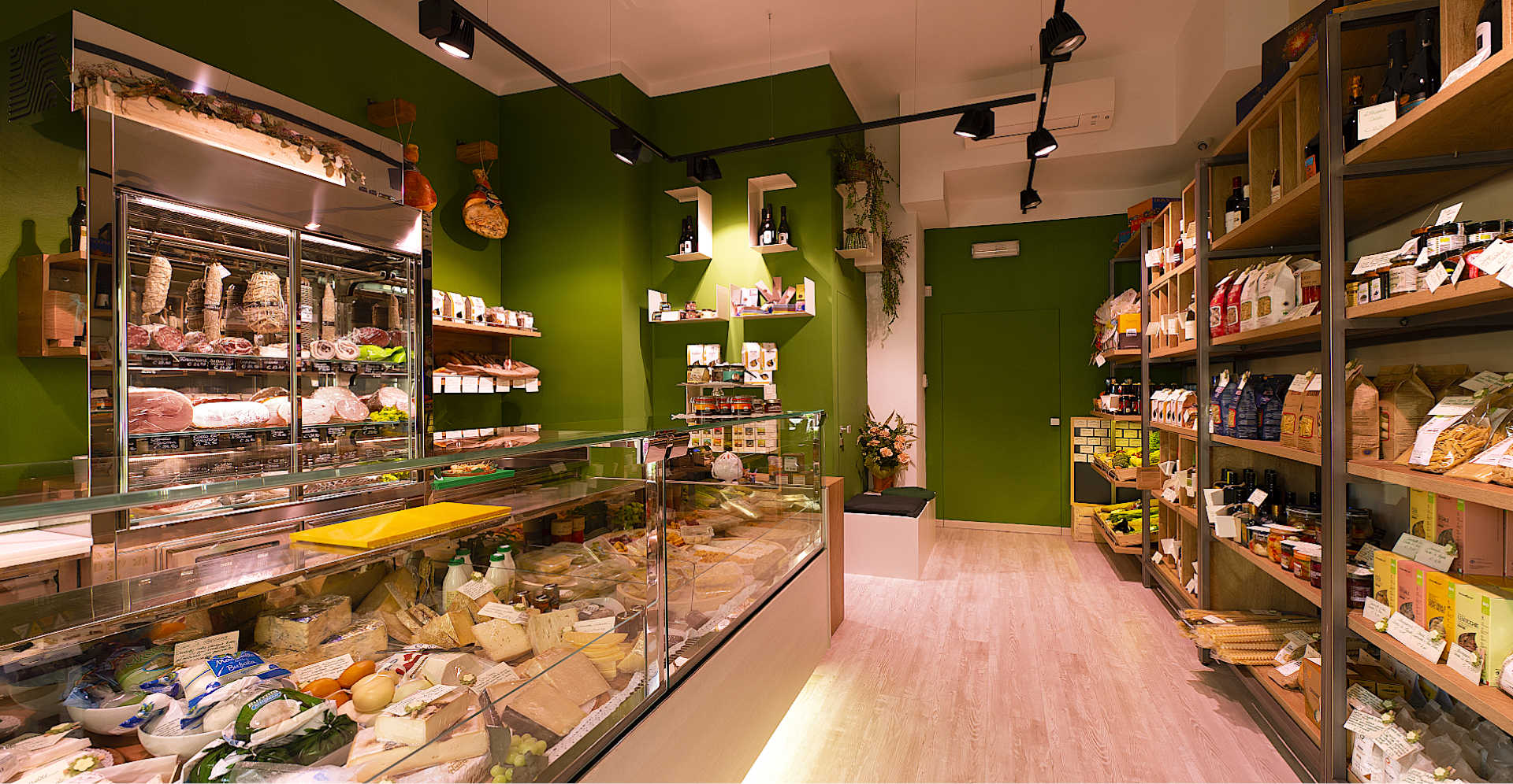 Vitrine boulangerie et patisserie